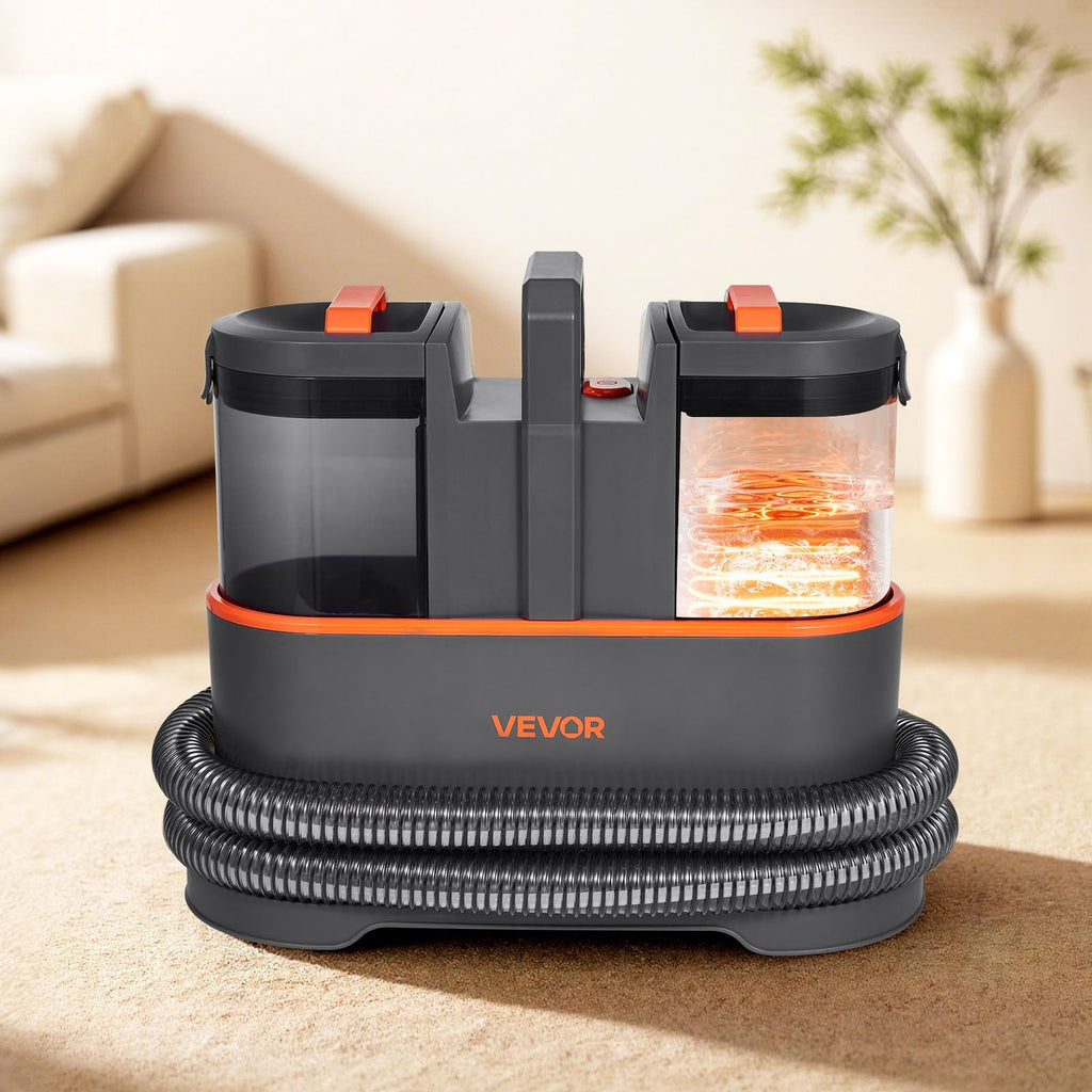 Portable Carpet Cleaner Machine Dual-Water Tank 11.5Kpa Upholstery