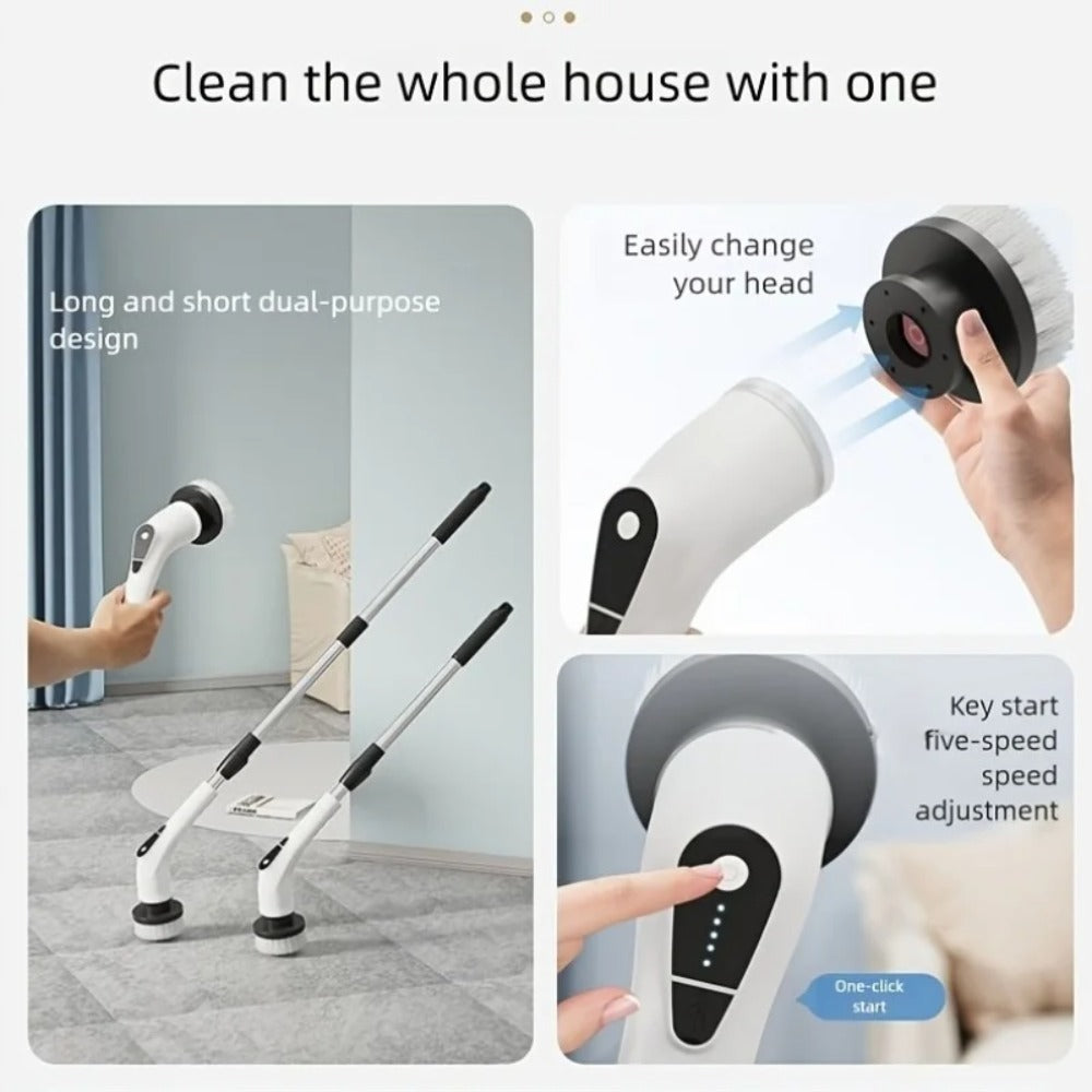 9-in-1 Electric Cleaning Brush